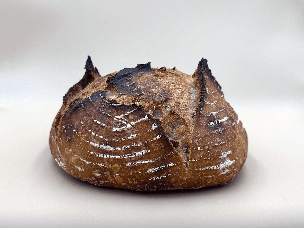 A rustic sourdough loaf